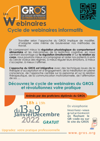 Les webinaires du GROS