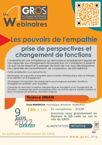 Webinaire du GROS 6 juin 2022 Webinaire du GROS 6 juin 2022