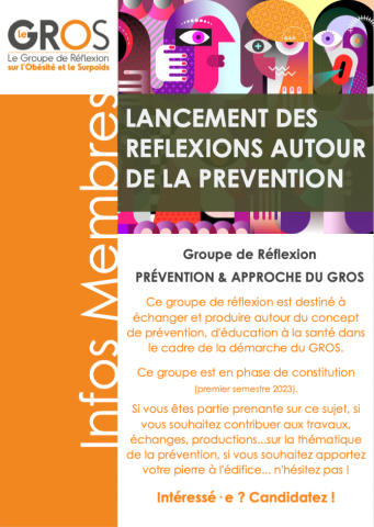 Reflexion Prévention et approche du GROS