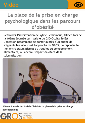 Retrouvez la vidéo complète de cette intervention ! Intervention de Sylvie Benkemoun à la 10ème journée du CSO Occitanie Est